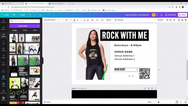 The Business of Fitness: PROmote Like a Pro Series (4-Part Series) // Course #1 All About Canva Recording